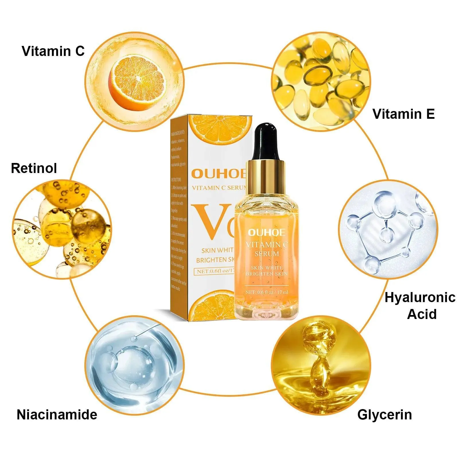 Anti-Wrinkle. Radiant Glow Vitamin C Serum: Youthful Skin Essential