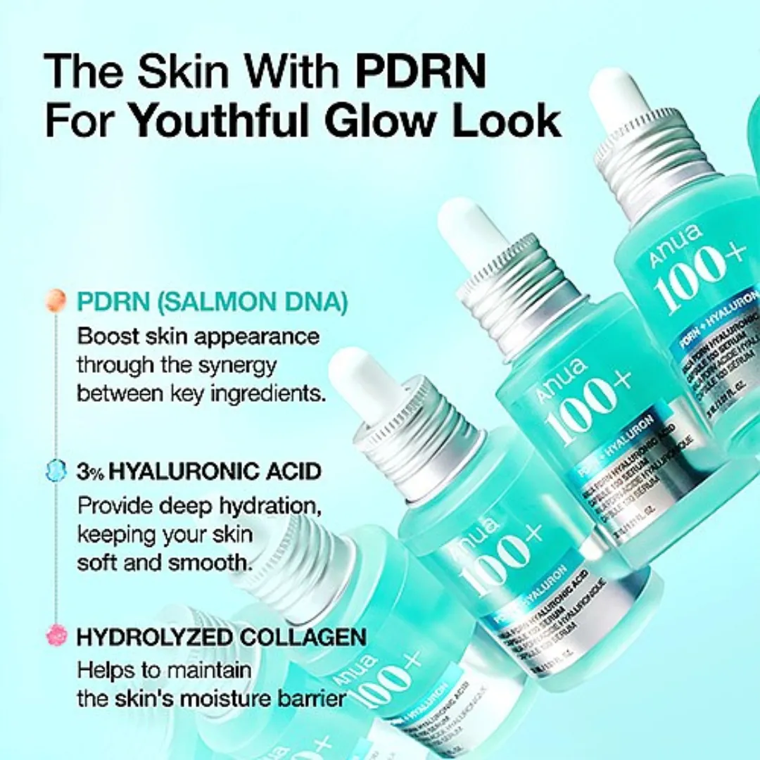 ANUA PDRN Hyaluronic Acid Capsule 100 Serum 30ml