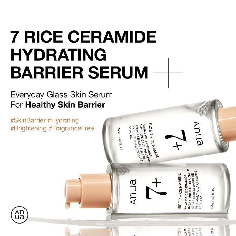 Anua Rice 7 Ceramide Hydrating Barrier Serum 50ml