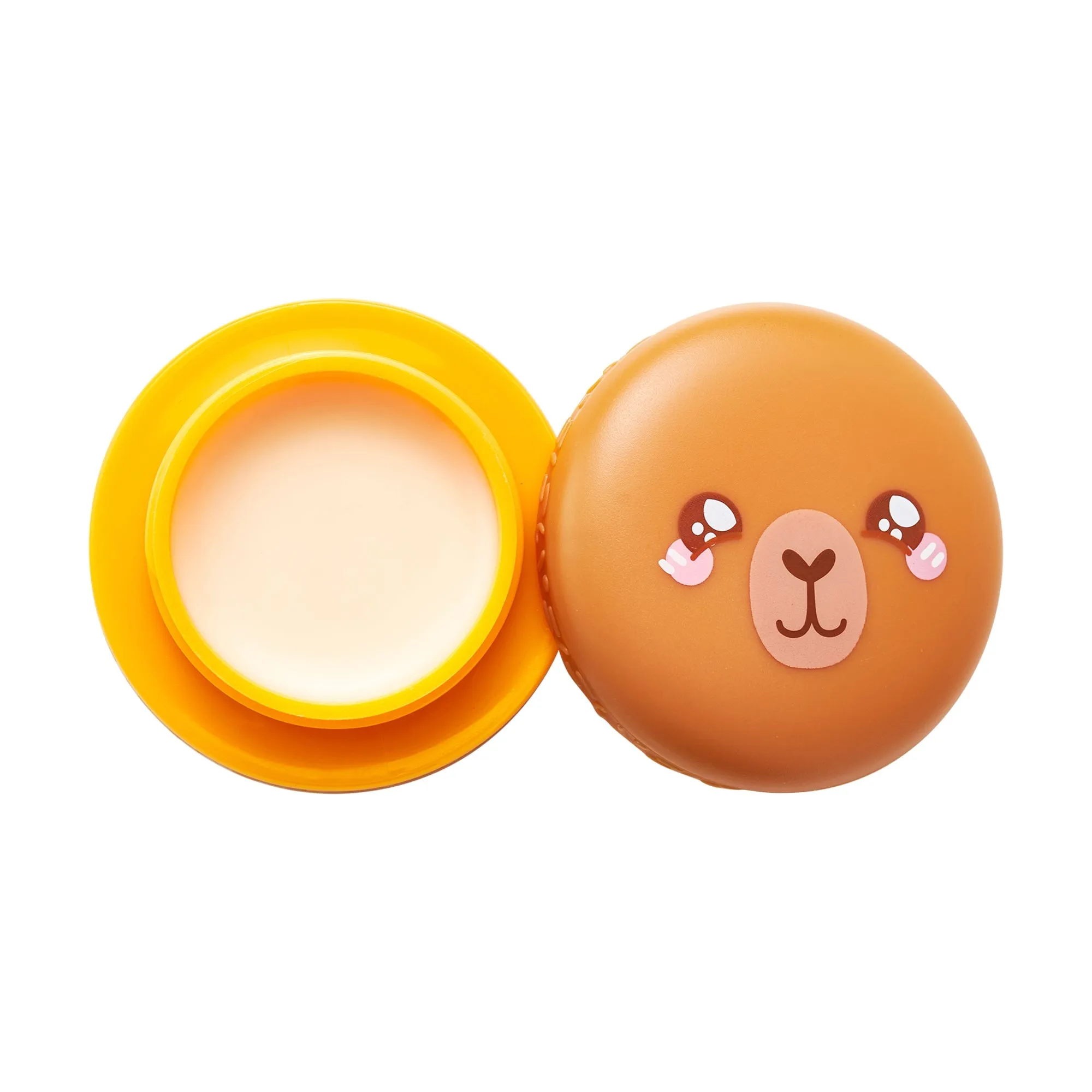 Capybara Macaron Lip Balm - Tangerine