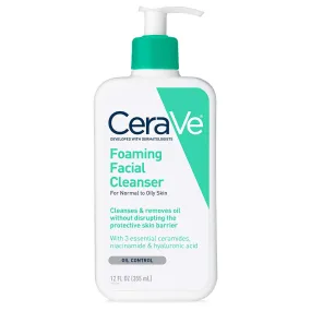 CeraVe Foaming Facial Cleanser For Oil Control - 355ml