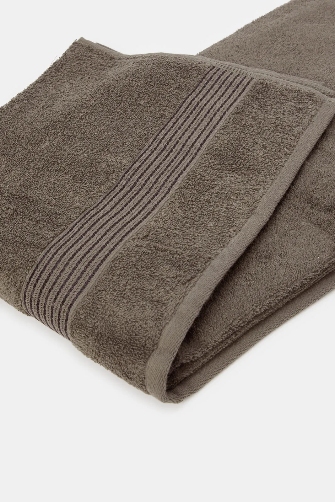 Charcoal Soft Cotton Beach Towel