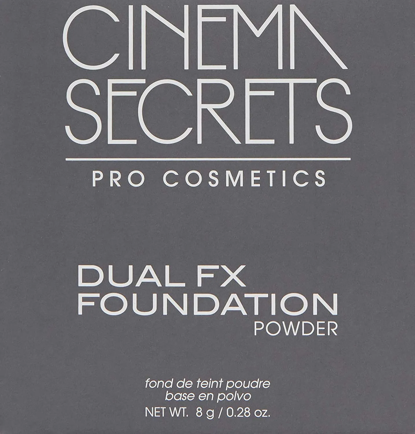 CINEMA SECRETS Pro Cosmetics Dual Fx Foundation Powder, Tapioca