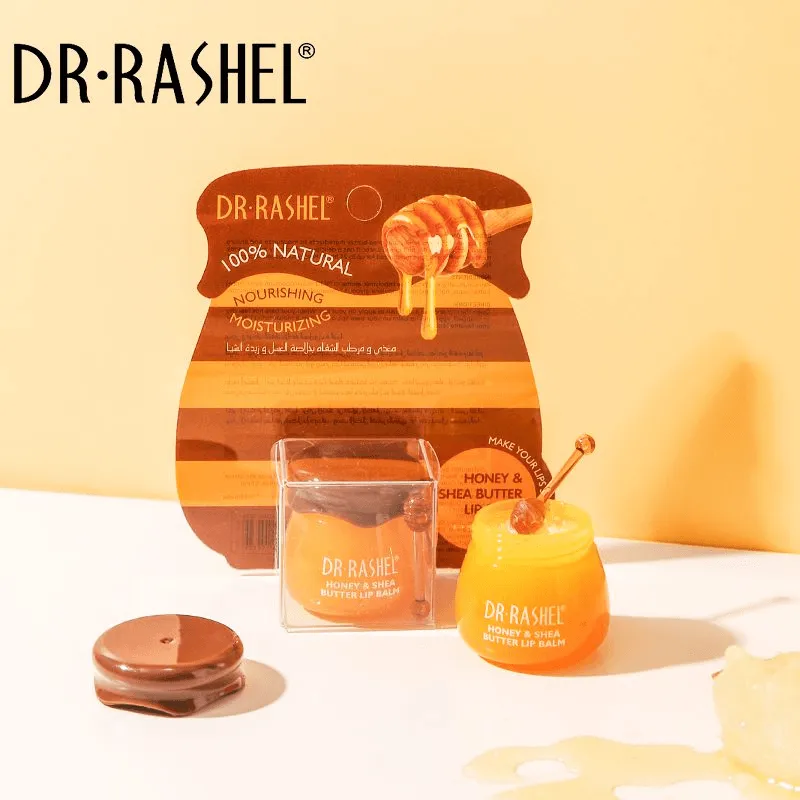 Dr.Rashel 100% Natural Nourishing Moisturizing Honey & Shea Butter Lip Balm