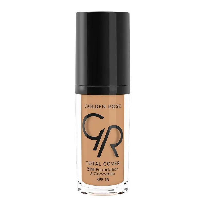 Golden Rose Total Cover 2 In 1 Foundation & Concealer