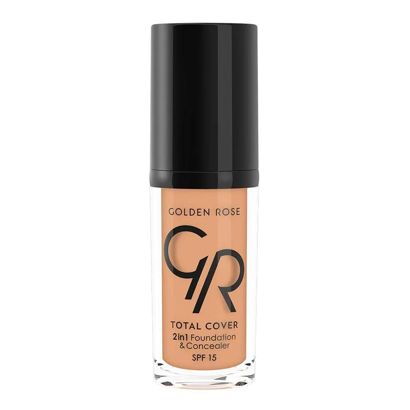 Golden Rose Total Cover 2 In 1 Foundation & Concealer