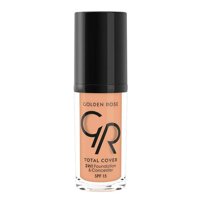 Golden Rose Total Cover 2 In 1 Foundation & Concealer