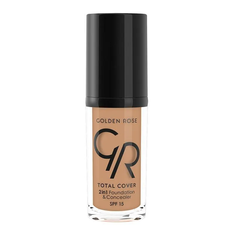 Golden Rose Total Cover 2 In 1 Foundation & Concealer