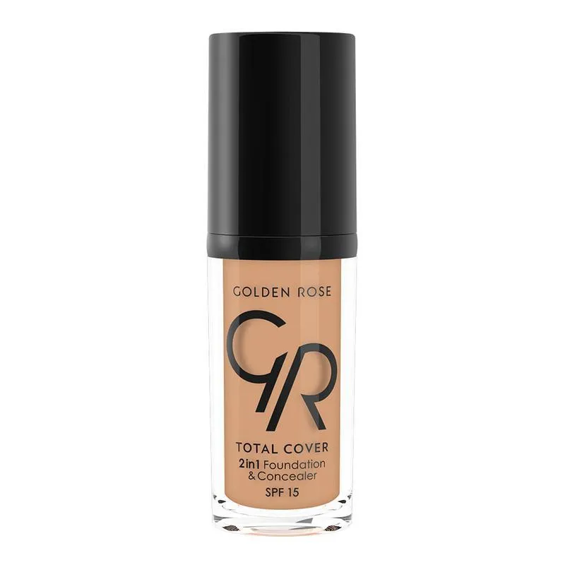 Golden Rose Total Cover 2 In 1 Foundation & Concealer