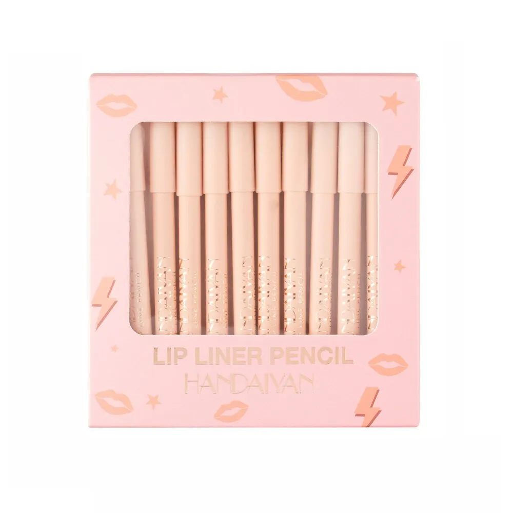 HANDAIYAN Nude Matte Lipstick and Lip Liner Set