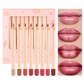 HANDAIYAN Nude Matte Lipstick and Lip Liner Set