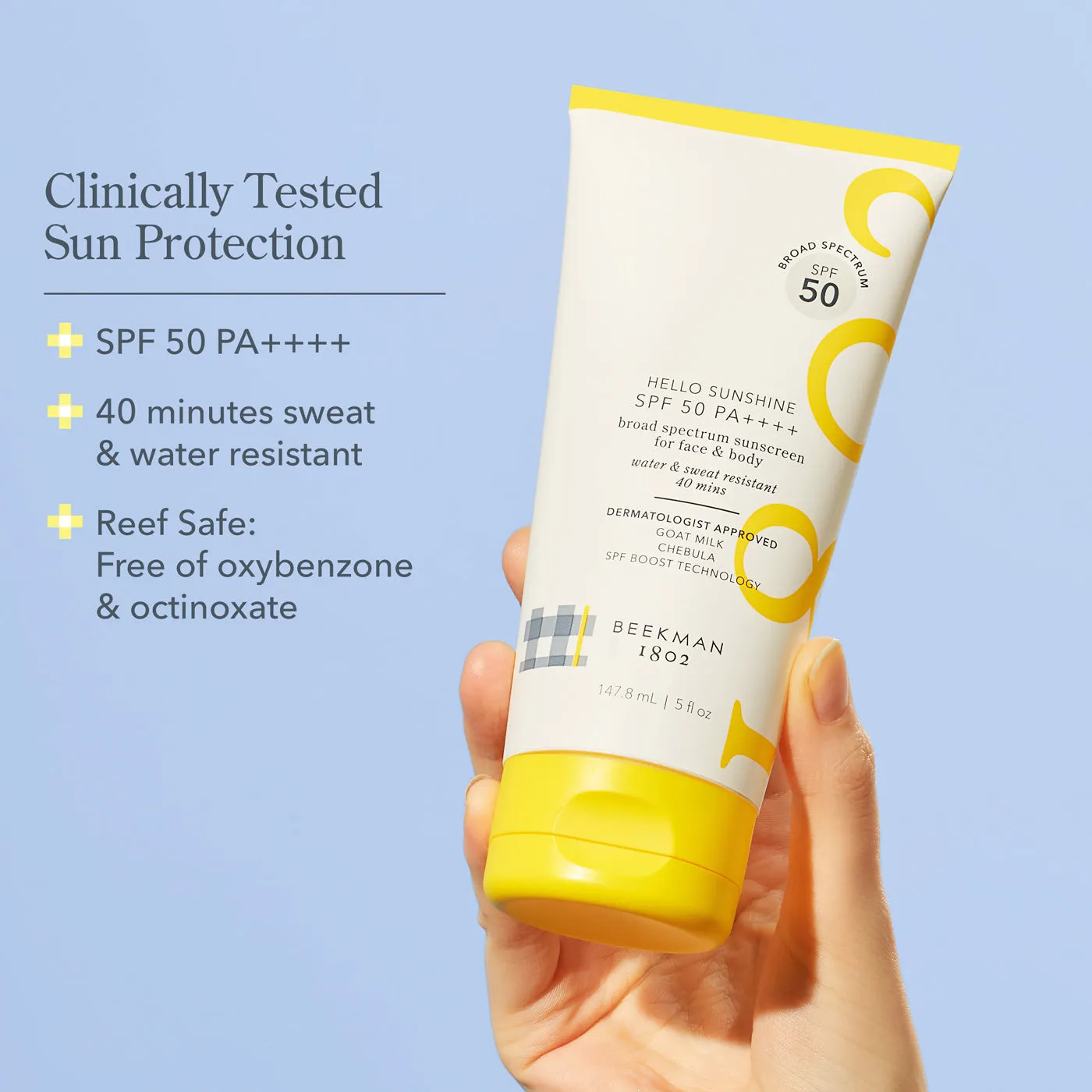 Hello Sunshine SPF 50 Sunscreen for Face & Body