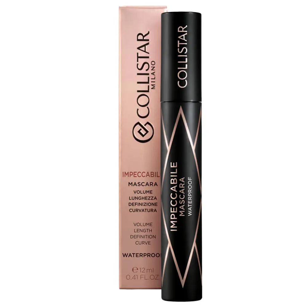 Impeccabile Mascara Waterproof wodoodporny tusz do rzęs Black 12ml