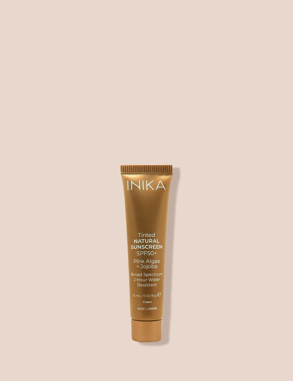 INIKA Organic Tinted Natural Sunscreen SPF50  15mL