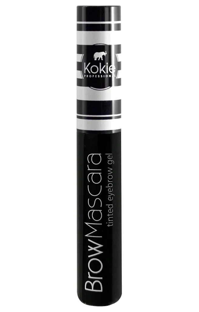 KOKIE COSMETICS - Brow Mascara Tinted Eyebrow Gel Black - 0.13 fl. oz. (3.7 ml)