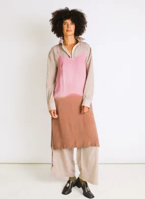 Kothi Slip Dress, blush dip dye