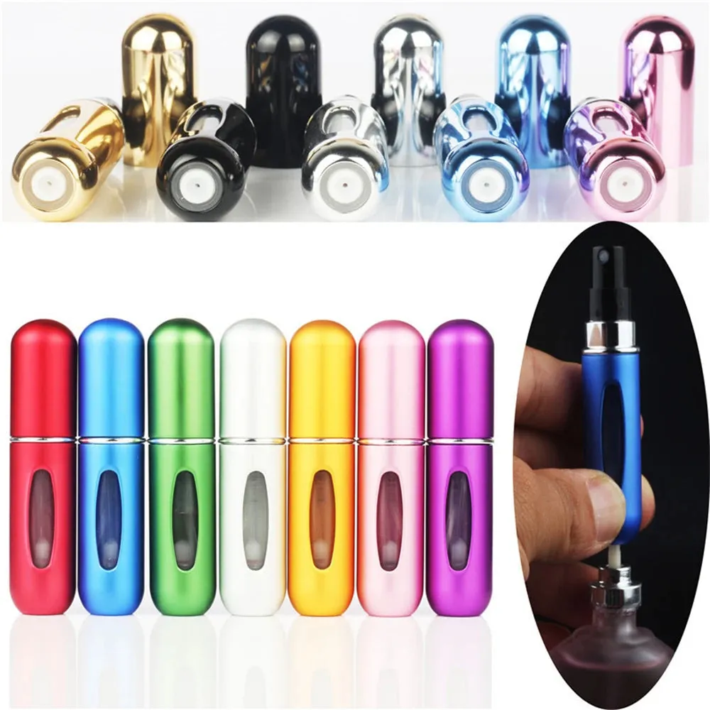 Mini Perfume Spray Jar - Portable 5ml Atomizer