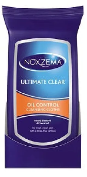 Noxzema Oil Control Cleansing Cloths x25