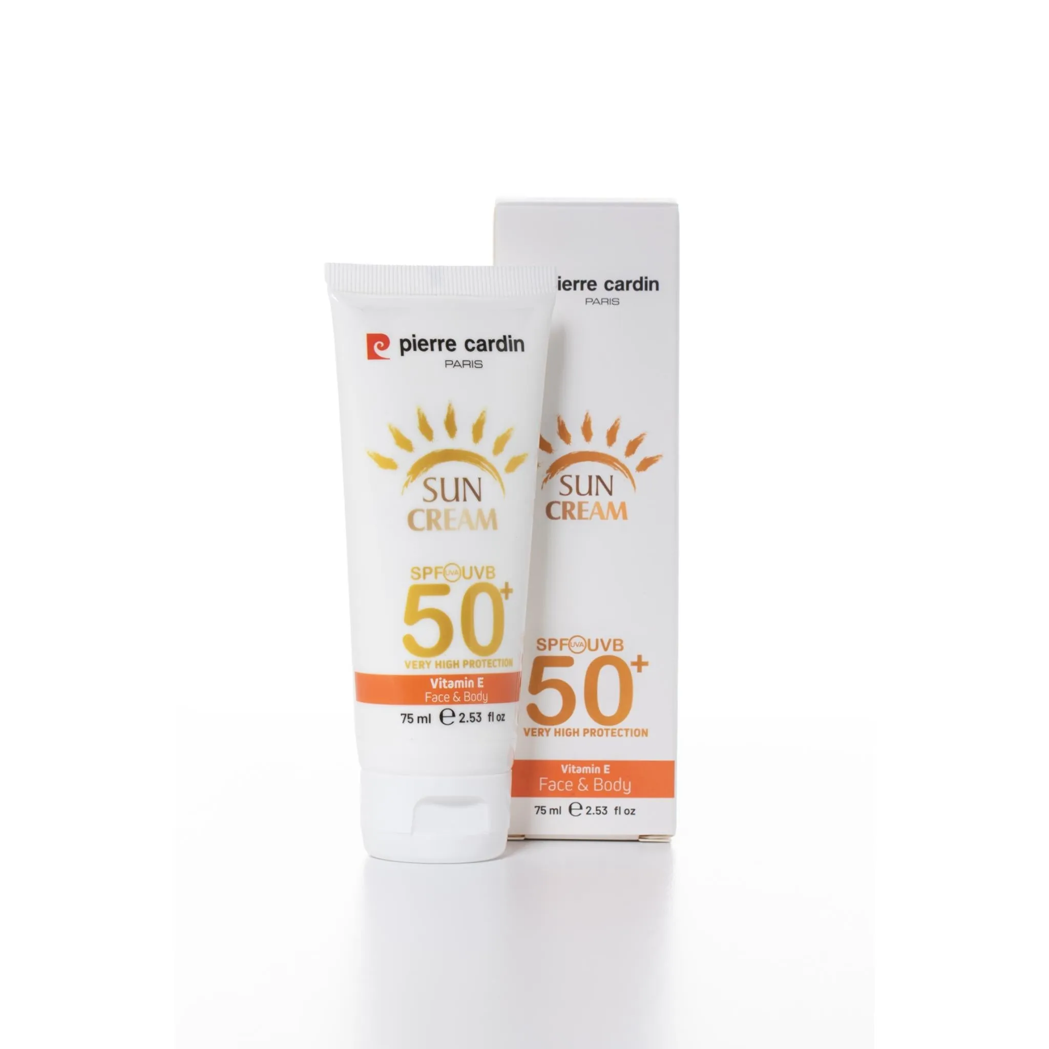 Pierre Cardin Paris Sun Cream 50  SPF V.High Profile 75ml