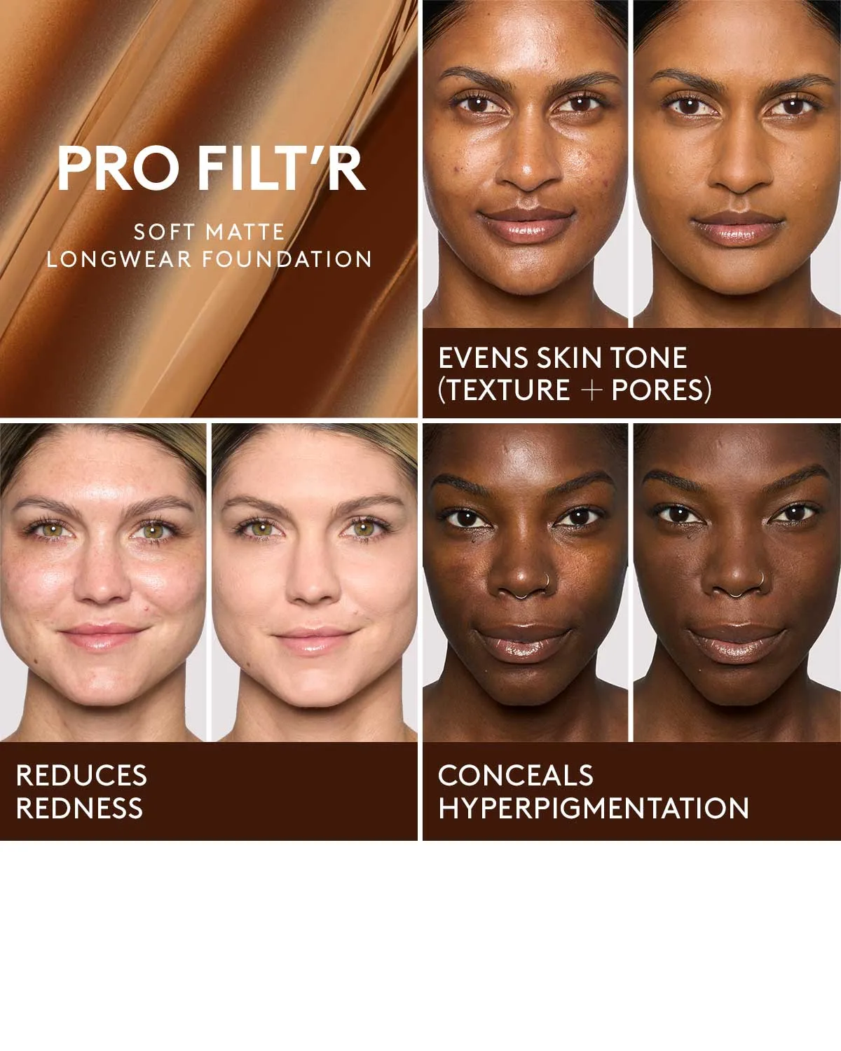 Pro Filt'r Soft Matte Longwear Foundation — #225