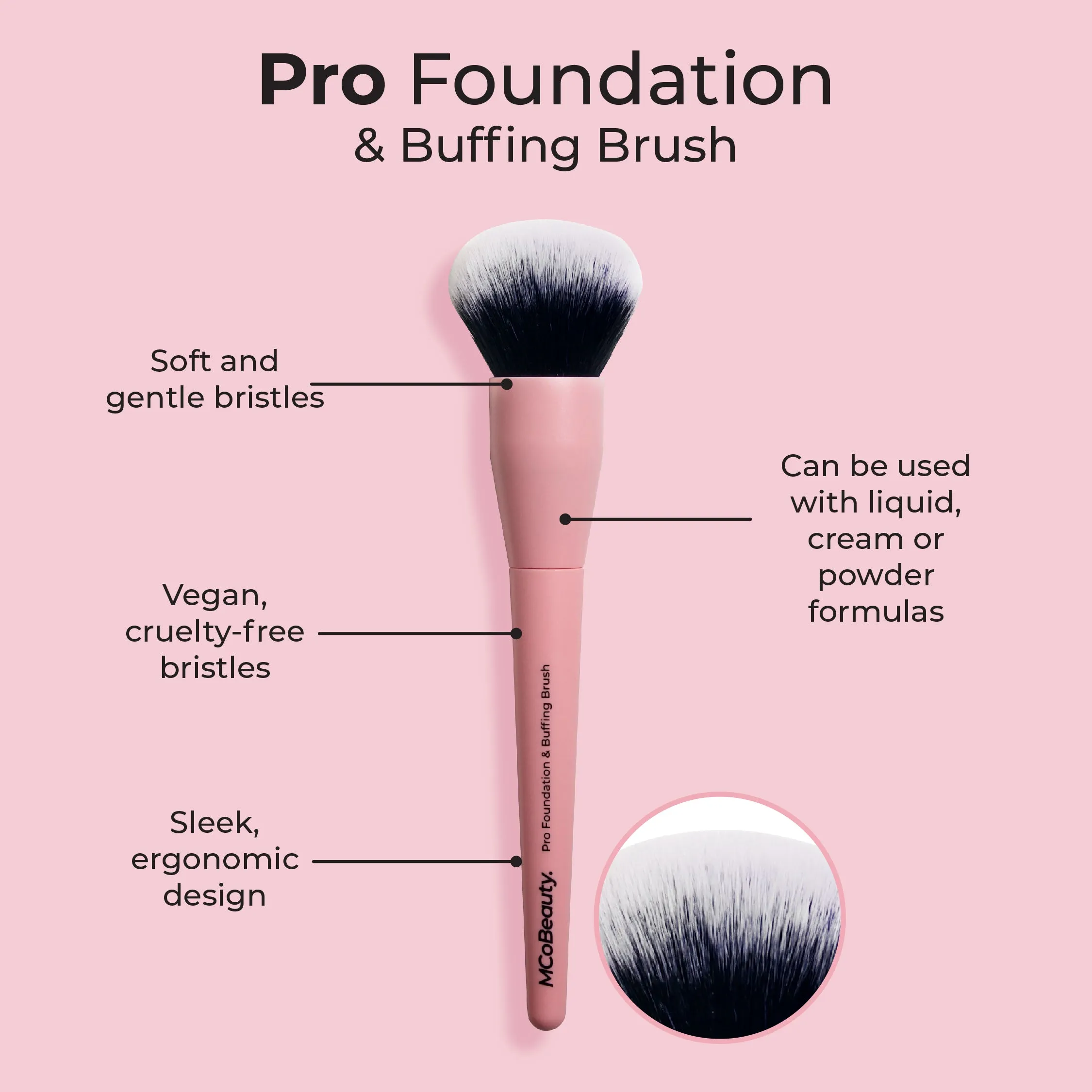 Pro Foundation & Buffing Brush