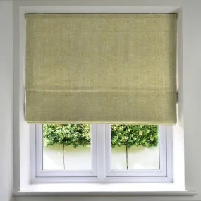 Rhumba Ochre Yellow Roman Blind