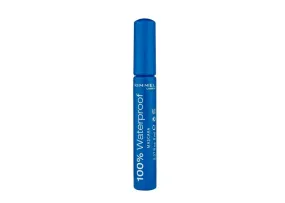 RIMMEL - 100% Waterproof Mascara, Black Black - 0.27 fl. oz. (8 ml)