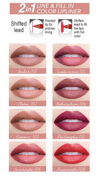 Samoa Love Your Shape Line & Fill Lip Liner