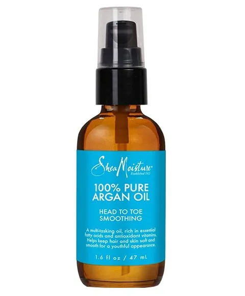 Shea Moisture 100 Percent Pure Argan Oil Head To Toe Smoothing 47ml