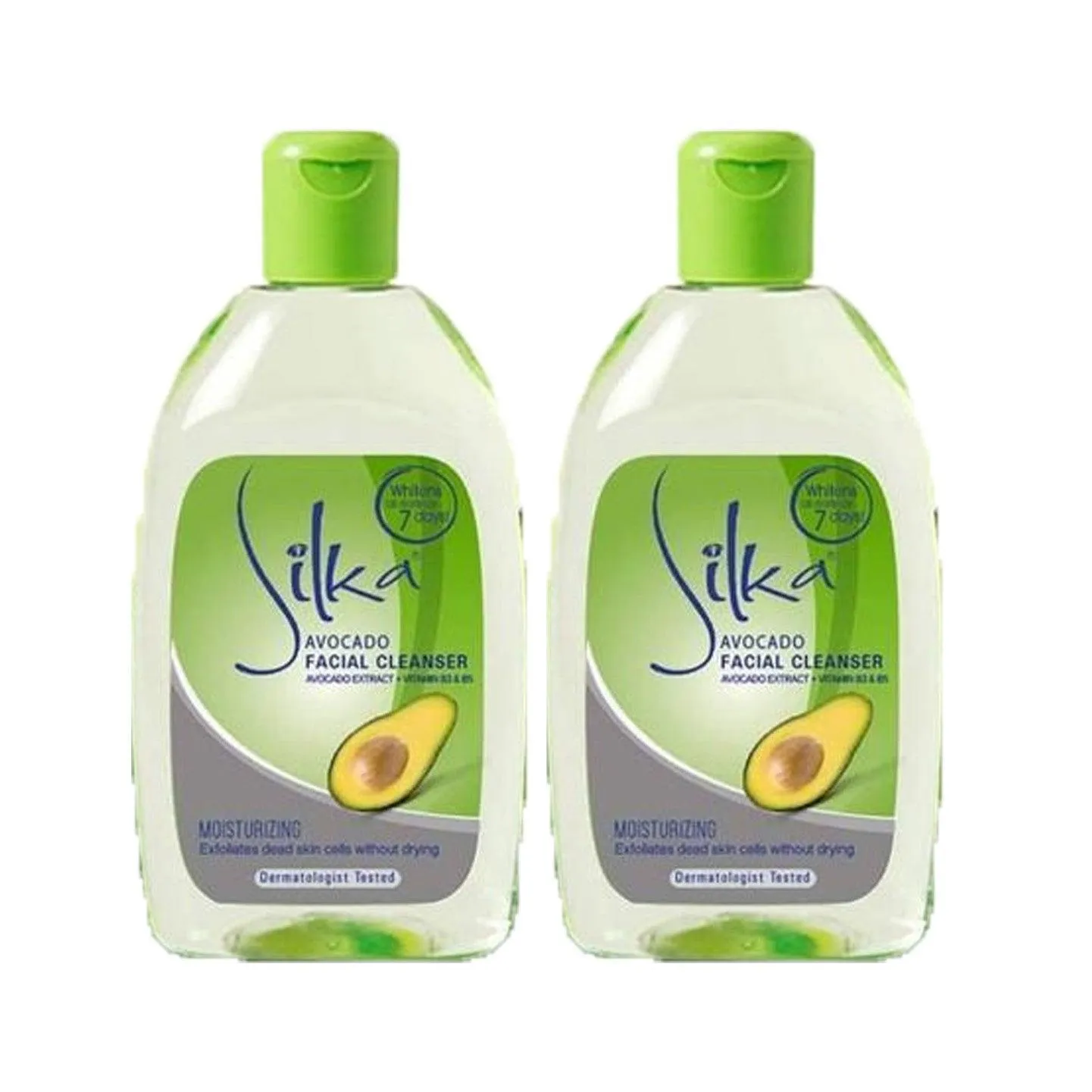 Silka Avocado Facial Cleanser - 2 × 150ml (Offer)