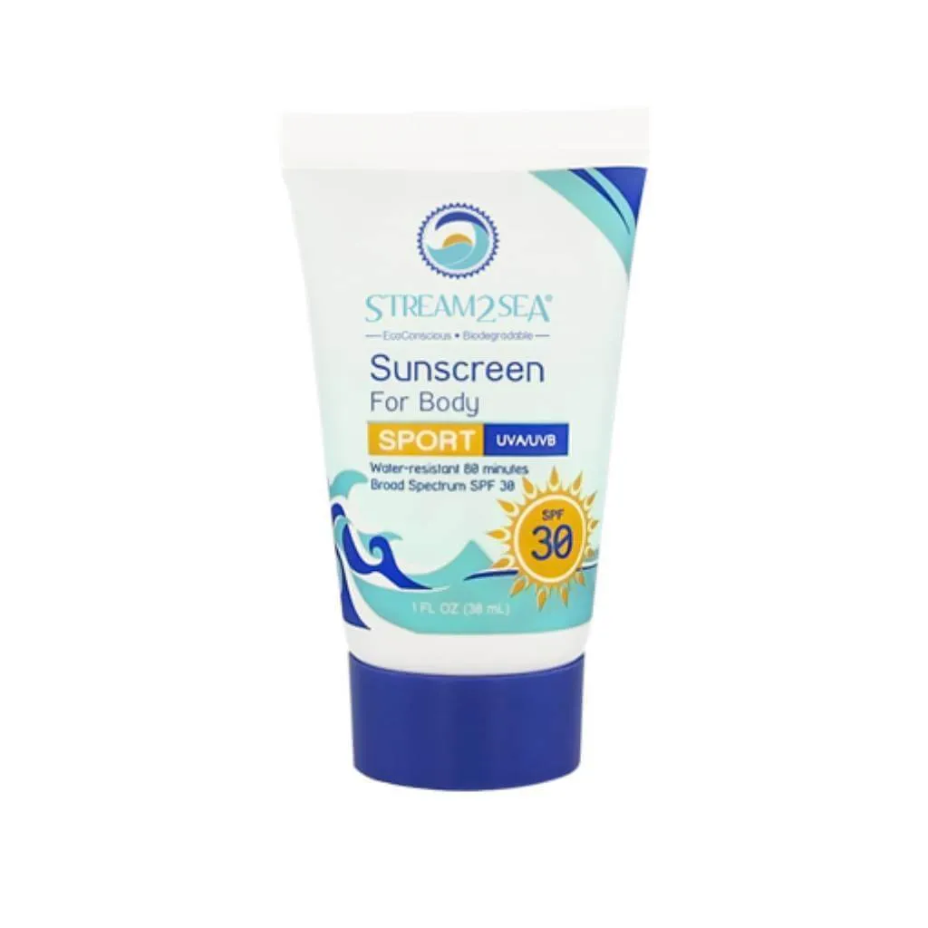 Stream2Sea Sunscreen For Body Sport SPF30 Skincare