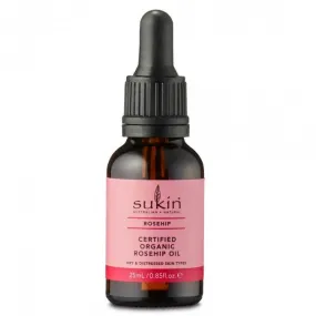 Sukin Certified Organic Rosehip Oil 25mL