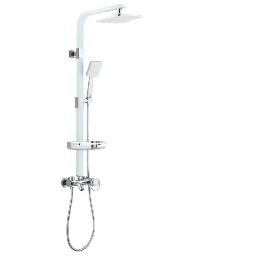 The choice shower System. N155 White. 100% Brass Engine