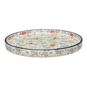 Tray, Round, 10" in "Soft Bouquet" by Ceramika Artystyczna | AE93-2378X